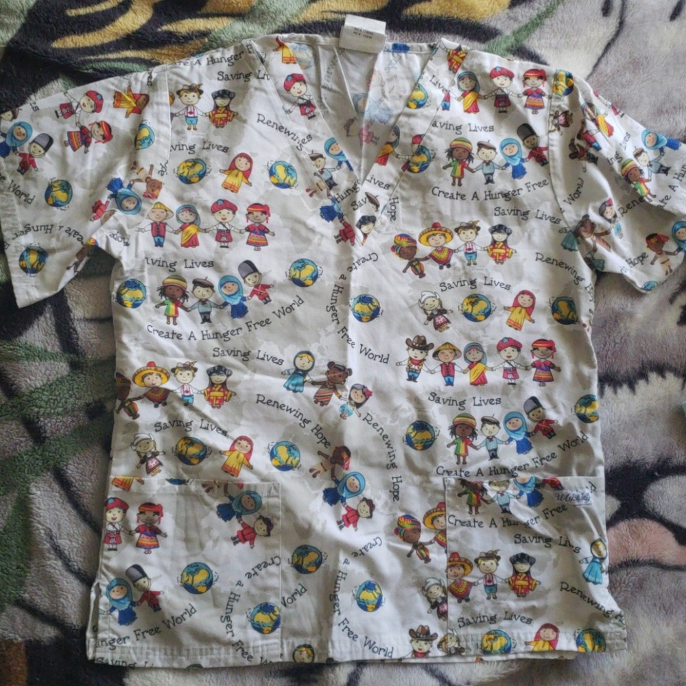 Scrub top